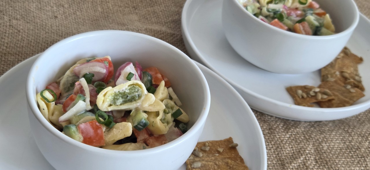 Sommerlicher Tortellinisalat